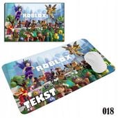 PODKŁADKA POD MYSZKĘ MYSZ WZORY DO WYBORU - ROBLOX GRY I BAJKI 20x24cm