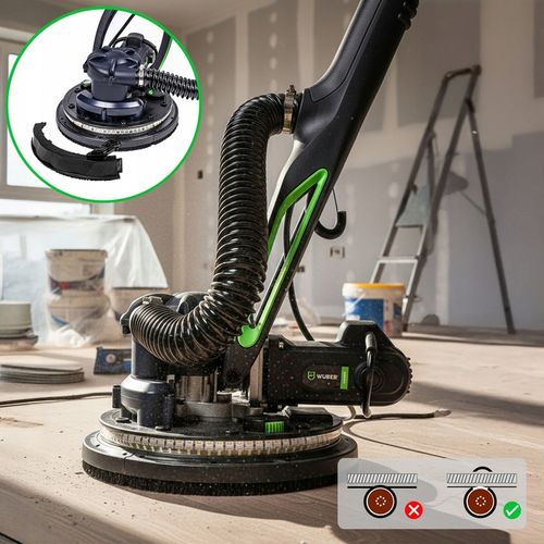 SZLIFIERKA DO GŁADZI GIPSU ŚCIAN SUFITU TYNKU ŻYRAFA WYSIĘGNIK 900W na Arena.pl