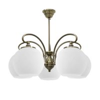 Orbit zwis 5x60W E27 patynowa miedź