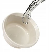 KADAX Miska Plastikowa 20L Okrągła Na Pranie Biała