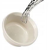 KADAX Miska Plastikowa 4L Okrągła Na Pranie Biała