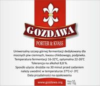 Gozdawa - Porter i Kvass 10g