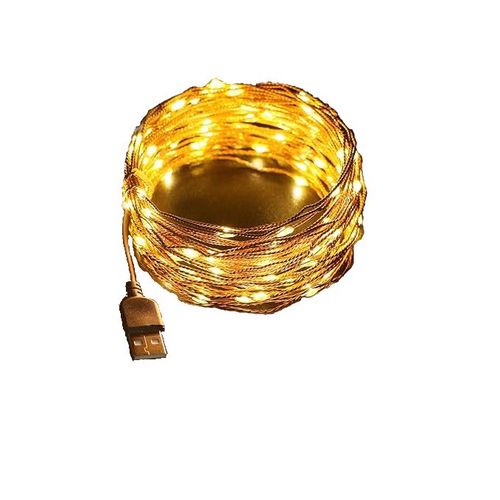 Lampki  LED na druciku z klipsami na zdjęcia 12m na Arena.pl