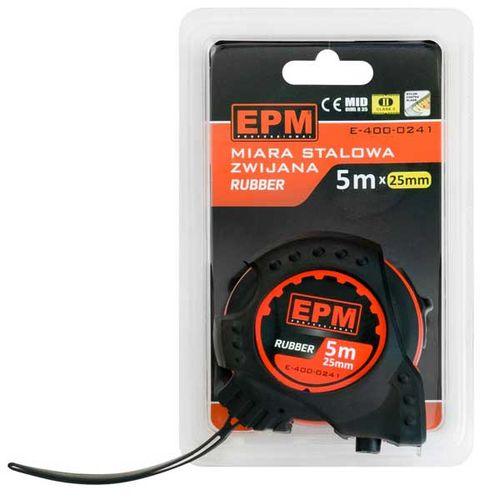 miara zwijana rubber 5m*25mm - e-400-0241 na Arena.pl