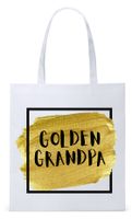 Dla Dziadka Na Prezent Torba Eco Biała Shopper Z Nadrukiem Ze Zdjęciem
