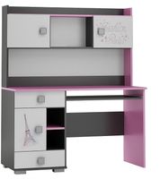 Duże biurko do pokoju dziecka młodzieżowe szuflady nadstawka PARIS Y34