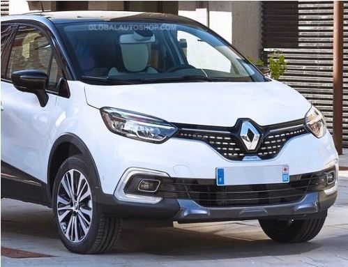 Renault Captur - Listwy CHROM atrapa na grill na Arena.pl
