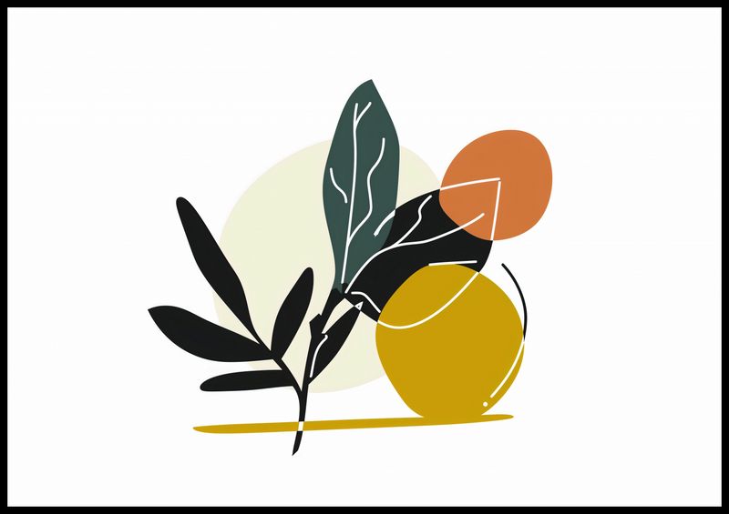 Plakat 100x70cm Elegancka Flora zdjęcie 2