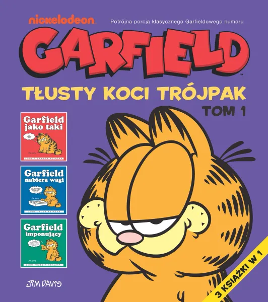 Garfield. Tłusty koci trójpak. Tom 1 zdjęcie 1