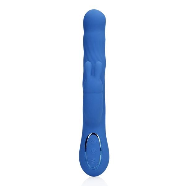 Wiggle Rabbit Vibrator - Jetset Blue zdjęcie 4