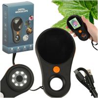 Cyfrowa Lupa Szkło Powiększające Mikroskop Ekran HH IPS Zoom 500x 2Mpx