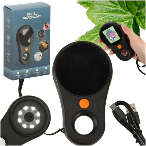 Cyfrowa Lupa Szkło Powiększające Mikroskop Ekran HH IPS Zoom 500x 2Mpx na Arena.pl