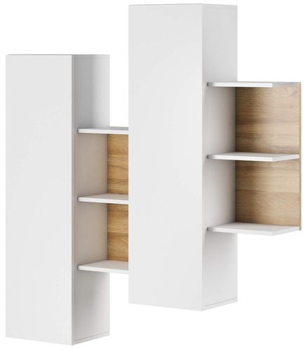 Meblościanka Alva dąb grandson / biały na Arena.pl