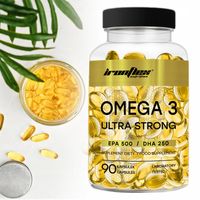 IRONFLEX OMEGA 3 ULTRA 90 kaps EPA 500 + DHA 250 KWASY TŁUSZCZOWE OLEJ RYBI