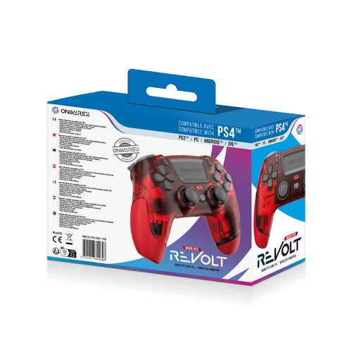 Pad bezprzewodowy Revolt Mars Red ONIVERSE DO PS4, PS3, PC, Android, iOS na Arena.pl