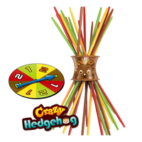 RODZINNA  GRA ZRĘCZNOŚCIOWA SZALONY JEŻ BIERKI TARCZA