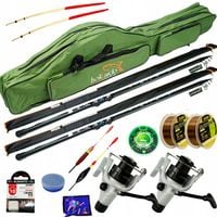 ZESTAW 2x BOLONKA spławik jaxon 2x KOŁOWROTEK Z33