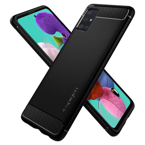 Etui Spigen Rugged Armor Galaxy A51 Matte Black na Arena.pl
