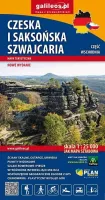 Mapa Turystyczna - Czeska I Saksońska Szwajacaria