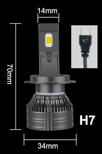 ŻARÓWKI LED S&D H7 26000LM 120W ULTRA MOCNE CAN na Arena.pl