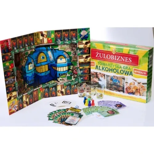 GRA PLANSZOWA ŻULOBIZNES Z KIELISZKAMI TOWARZYSKA na Arena.pl