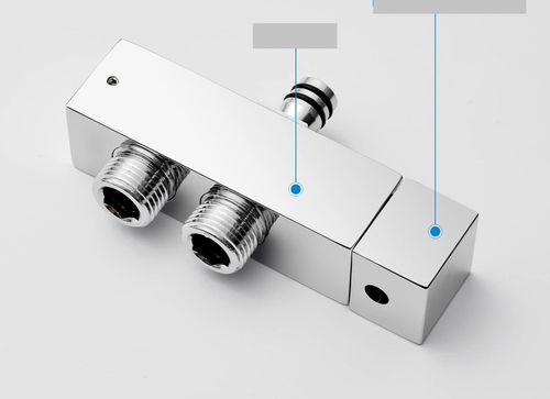 System prysznicowy KOMIRO kwadratowy 30x30 cm z deszczownicą (z defektem) na Arena.pl