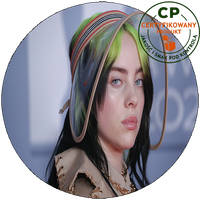 Opłatek na tort Billie Eilish