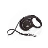 Smycz automatyczna Flexi S taśm 5m, 15kg czarna