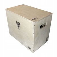 SKRZYNIA PLYOMETRYCZNA CROSSFIT FITNESS 30x40x50 CM DO ĆWICZEŃ JUMP BOX