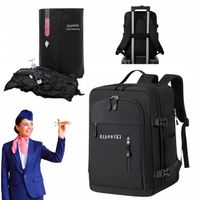 Plecak PRÓŻNIOWY podróżny bagaż podręczny 40x30x20 Ryanair WizzAir