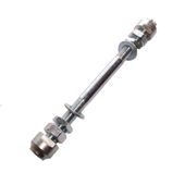 Oś ośka koła Przód KOMAR Romet KADET OGAR wianek konusy