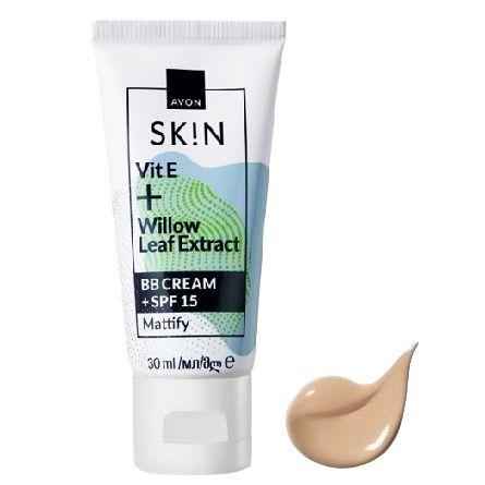 Avon Matte Matujący krem BB 5w1 - Light na Arena.pl