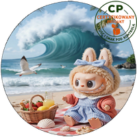 Opłatek waflowy na tort - LABUBU THE MONSTERS