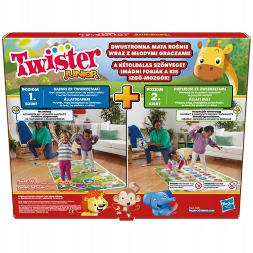 HASBRO Gra zręcznościowa Twister Junior 2W1 F7478 na Arena.pl