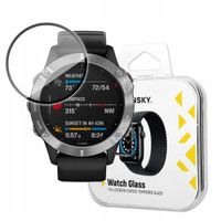 wozinsky hybrydowe szkło hartowane wytrzymałe do garmin fenix 6 czarny