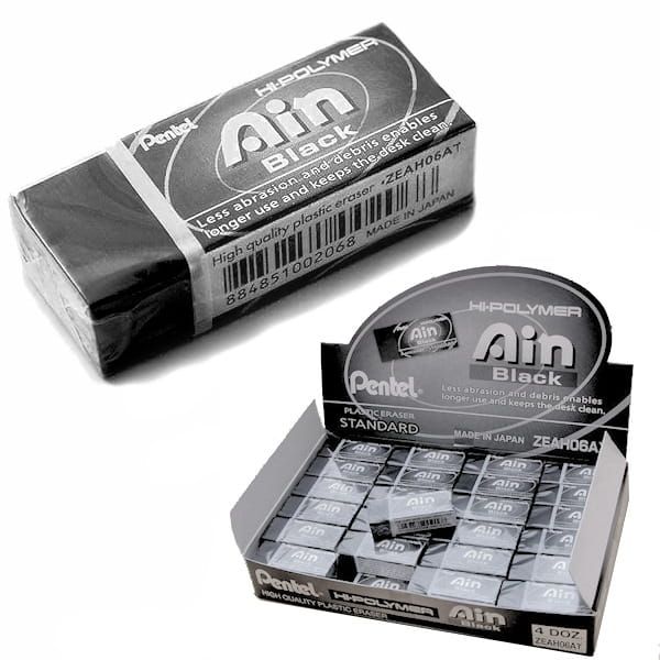 GUMKA AIN BLACK PENTEL 884851002068 zdjęcie 2
