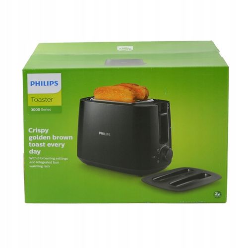 Toster PHILIPS HD2582/90 Daily Collection RUSZT DO BUŁEK 2 TOSTY 900 W na Arena.pl
