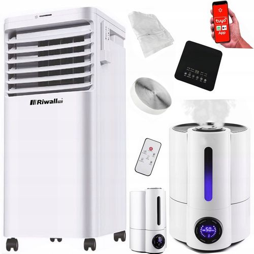 KLIMATYZATOR KLIMA PRZENOŚNY MOCNY MOBILNY 2,6kW +NAWILŻACZ ULTRADZIWIĘKOWY na Arena.pl