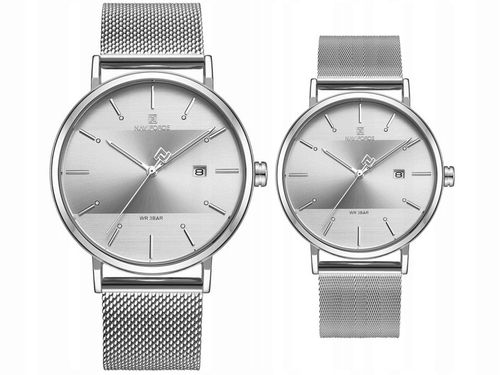 KOMPLET PREZENTOWY 2 ZEGARKI NAVIFORCE -ZN113A NA PREZENT DLA PAR na Arena.pl