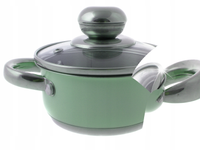 GARNEK STALOWY Z Pokrywką Głęboki Wysoki 12,9l 28cm INDUKCJA Gaz 546