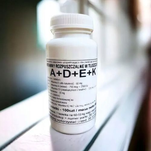 Podkowa Witaminy ADEK 100 tabletek | Zdrowe i Mocne Kości oraz Stawy na Arena.pl