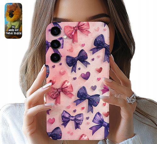 ETUI CASE SAMSUNG GALAXY S24 KOKARDKI KOKARDKA DAMSKIE ELEGACKIE WZORY na Arena.pl