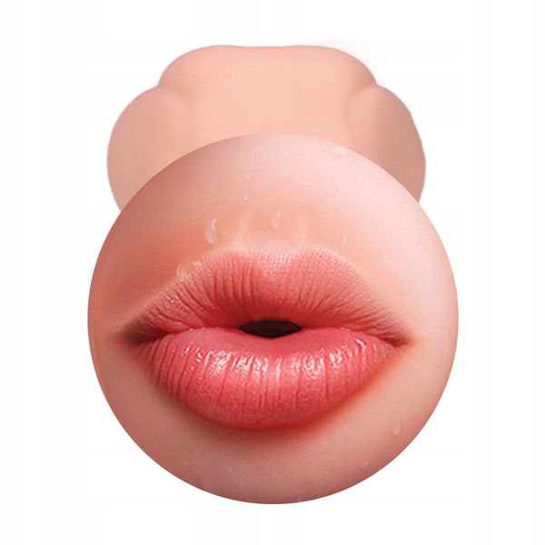 Masturbator do fellatio, z ponętnymi ustami. zdjęcie 2