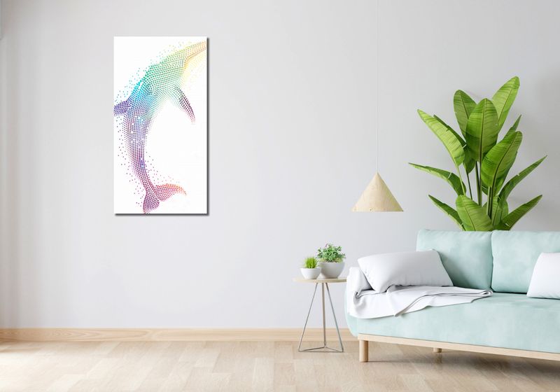 Obraz 50x100cm Spektrum Oceanu zdjęcie 2