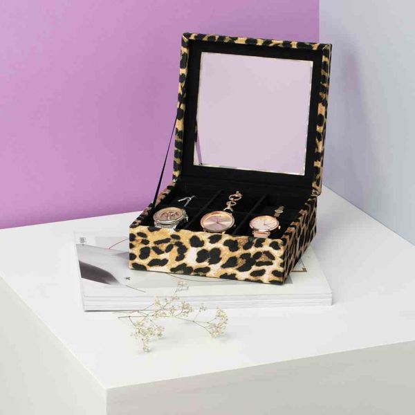 JEWELRYBOX/AH/GLASEN/LEOPARD/18X7 zdjęcie 4