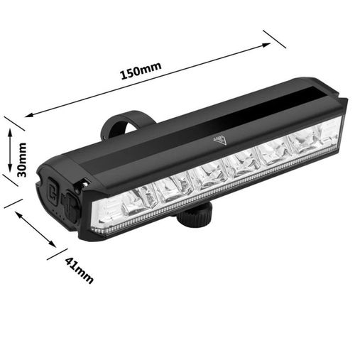 Przednia lampa rowerowa, 4 tryby Cree, USB-C na Arena.pl