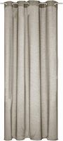 JEMIDI Zasłona Półprzezroczysta, 140 x 245 cm - Kolor Piaskowy