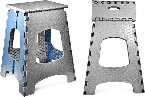 Taboret składany stołek uniwersalny 44 cm S&R na Arena.pl