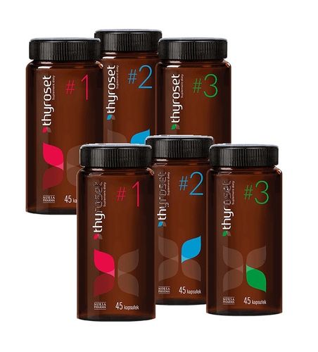 NORSA PHARMA Thyroset + Hepaset PRO (Wsparcie Tarczycy + Wsparcie wątroby) na Arena.pl