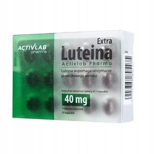 ACTIVLAB LUTEINA EXTRA WZROK 30 kaps x3 na Arena.pl